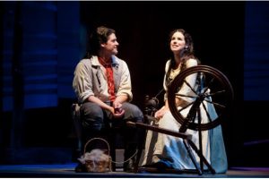 Adam Brazier and Chilina Kennedy star in the Charlottetown Festival's world premiere production of EVANGELINE